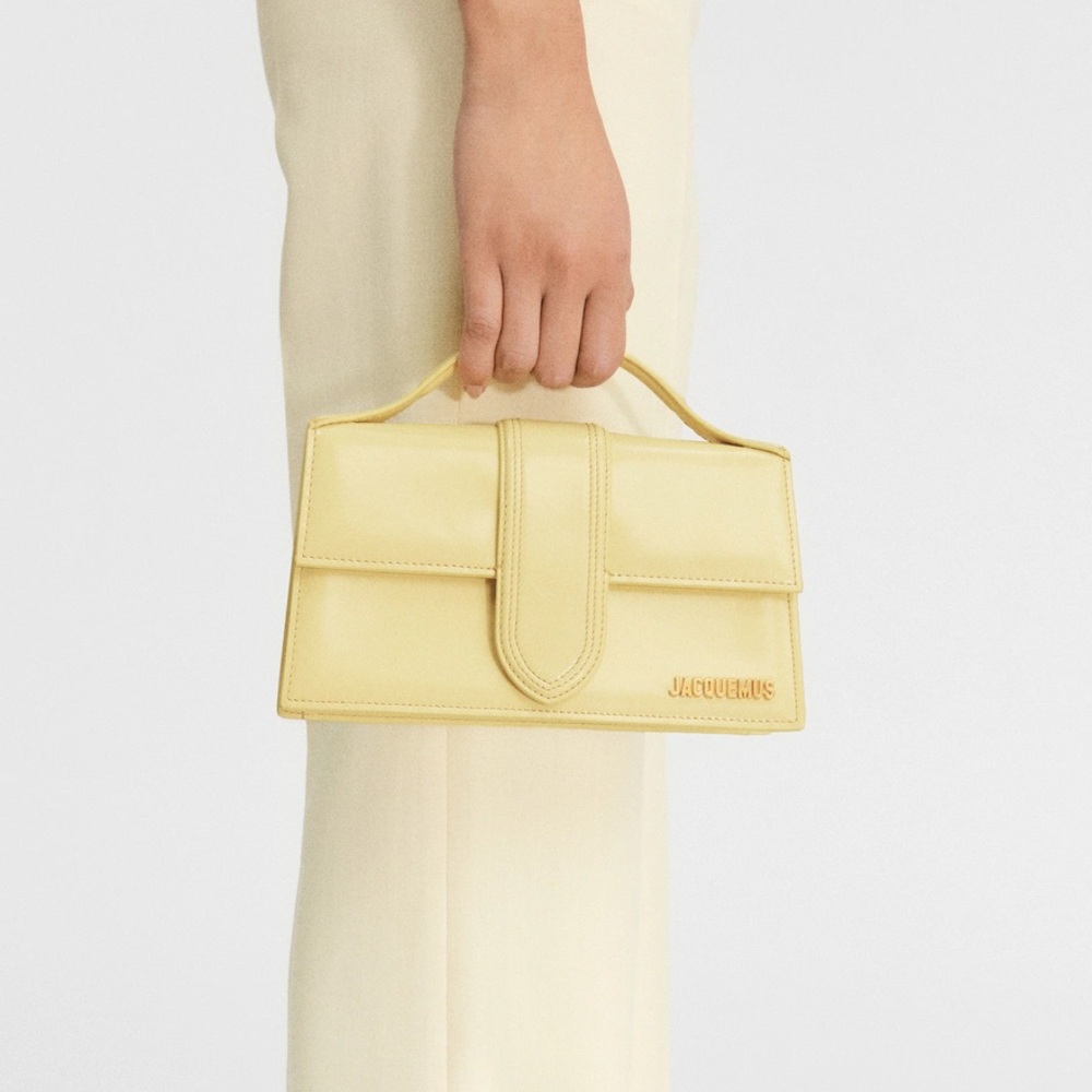 Jacquemus  JACQUEMUS Le Grand Bambino Pale yellow